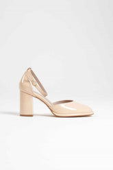 Elegant nude-colored heels
